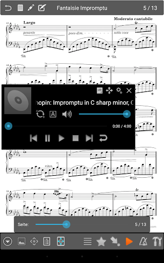 MobileSheets Screenshot