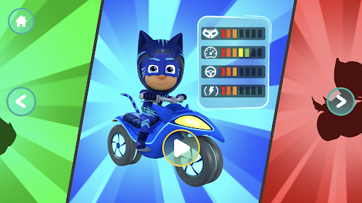 Captura de pantalla de PJ Masks: Héroes a la carrera