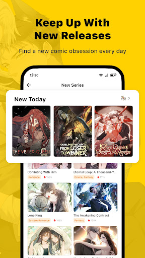 WebComics - Webtoon & Manga Screenshot