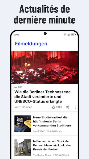 Zip Nachrichten: Aktuelle Screenshot