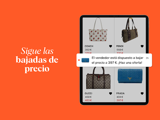 Captura de pantalla de Vestiaire Co Moda Segunda Mano