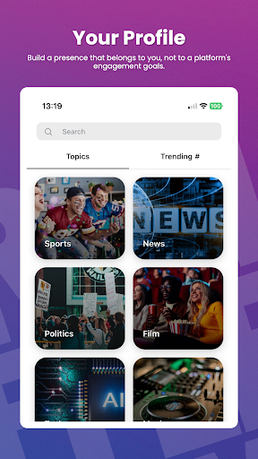UpScrolled screenshot
