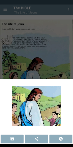 The Bible in pictures screenshot