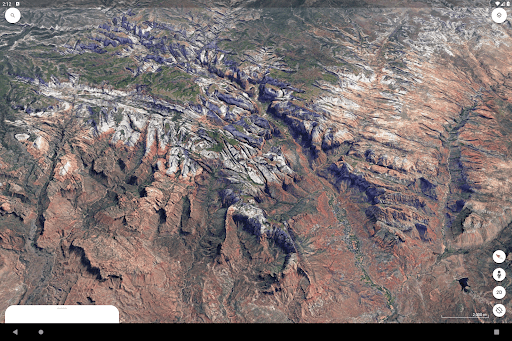 Captura de pantalla de Google Earth