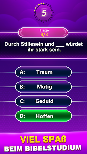 Bible Trivia - Wort Quiz Spiel Screenshot