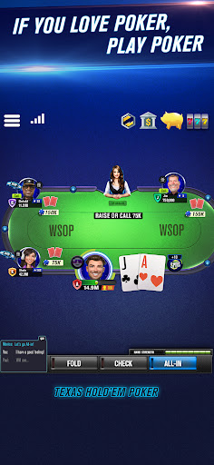 Captura de pantalla de WSOP Poker: Texas Holdem Game