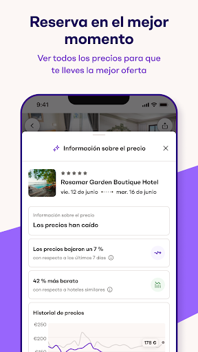 Captura de pantalla de Ofertas Vio: viajes y hoteles
