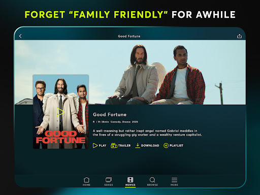 Captura de pantalla de STARZ