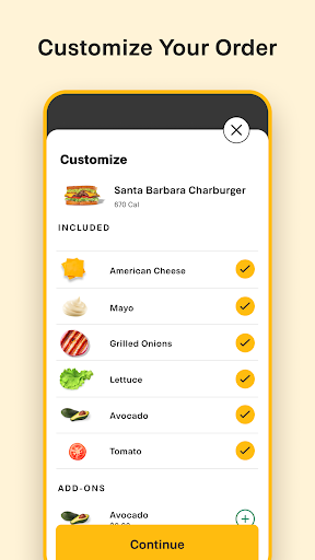Captura de pantalla de Habit Burger & Grill