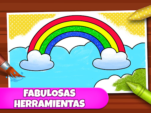 Captura de pantalla de Juegos de colorear y pintar