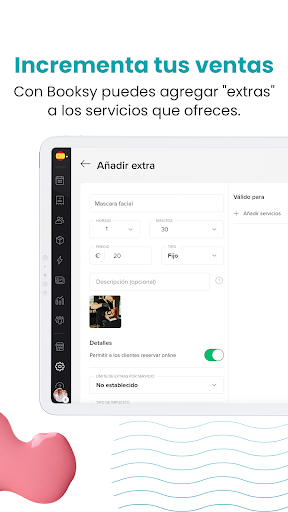 Captura de pantalla de Booksy Biz: para negocios