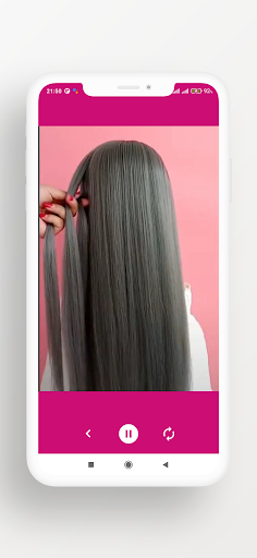 Captura de pantalla de Easy Hairstyles for Girls