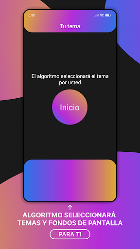 Captura de pantalla de Temas