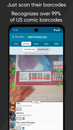Captura de pantalla de CLZ Comics - para tus cómics