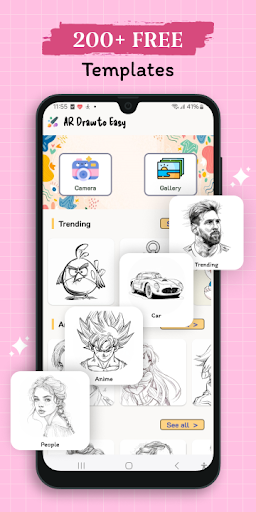 Art Drawing: Sketch, Trace screenshot