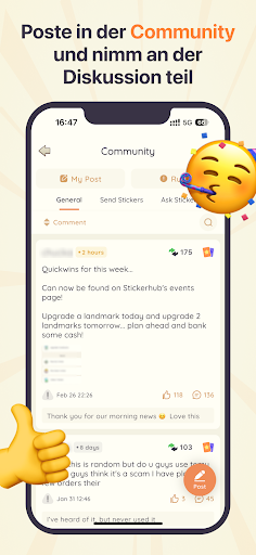 StickerHub - Sticker Exchange Screenshot