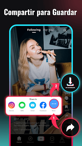 Captura de pantalla de Descargar Videos TT - Snaptok