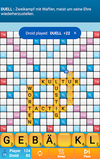 Classic Words Plus (Deutsch) Screenshot