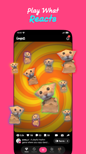 Captura de pantalla de Loopit - Make Playables