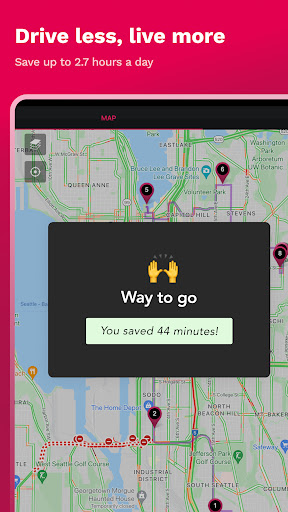 Captura de pantalla de RoadWarrior Route Planner