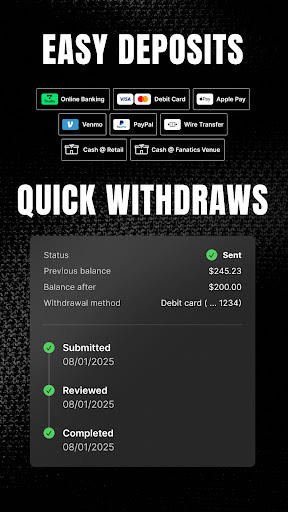 Captura de pantalla de Fanatics Sportsbook & Casino