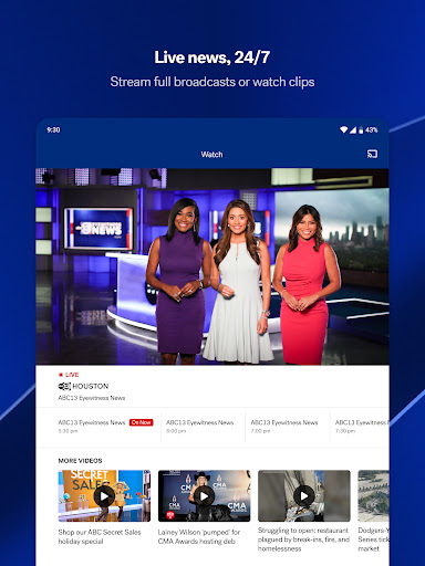 Captura de pantalla de ABC13 Houston