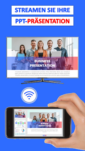 Telefon Fernseher übertragen Screenshot