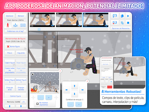 Captura de pantalla de Stick Nodes Pro - Animador