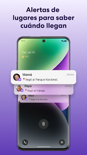 Captura de pantalla de Life360: Compartir ubicación