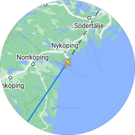 Captura de pantalla de Flightradar24 Flight Tracker
