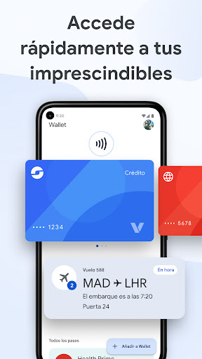 Captura de pantalla de Google Wallet