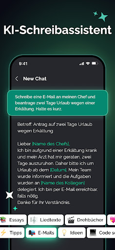 Chatbot AI: KI-Chat Deutsch Screenshot
