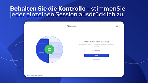 TeamViewer QuickSupport Screenshot