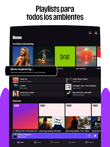 Captura de pantalla de Deezer - Música y Podcasts
