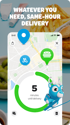 Captura de pantalla de Wolt Delivery: Food and more