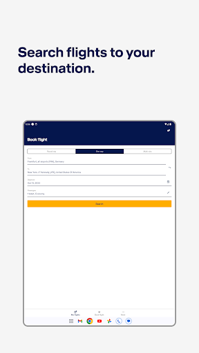 Captura de pantalla de Lufthansa