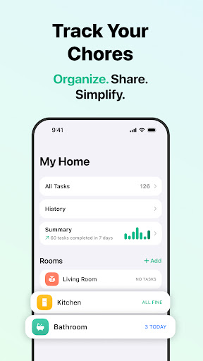 House Chores Cleaning Schedule screenshot