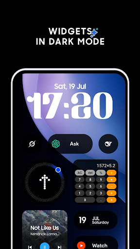 Captura de pantalla de OneUI Widgets