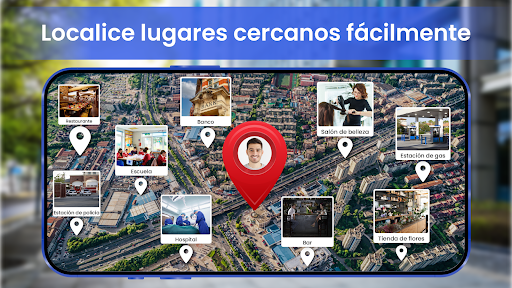 Captura de pantalla de Live Earth Map- Satellite View
