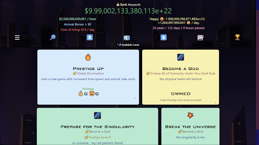Captura de pantalla de Idle Trillionaire: Money Game
