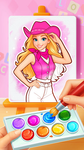 Captura de pantalla de Juego de Princesas: Colorear