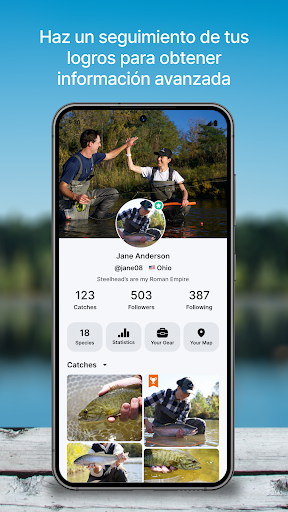 Captura de pantalla de Fishbrain Pronósticos de pesca