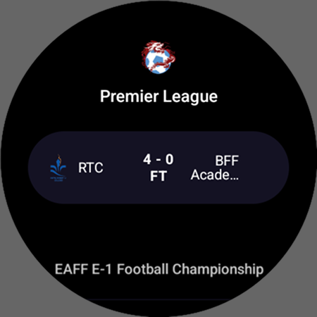 Football Live Scores: SnapGoal Screenshot