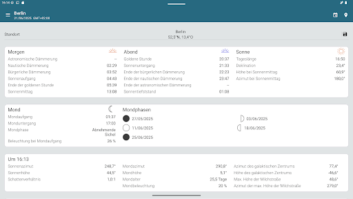 Sun Position Pro Screenshot