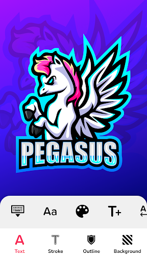 Captura de pantalla de Esports crea logos para juegos