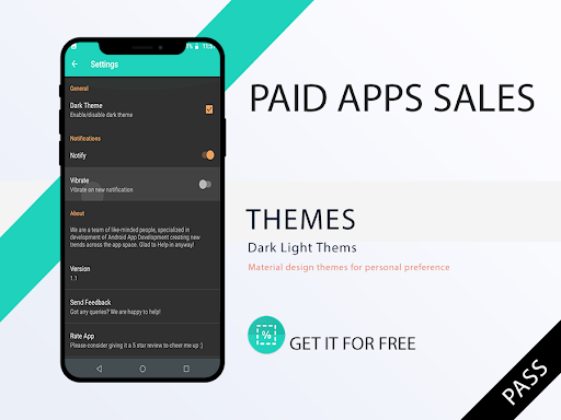 Captura de pantalla de Paid Apps Sales Pro