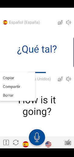 Captura de pantalla de Traductor de voz Instant