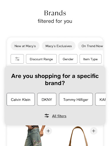 Captura de pantalla de Macy's: shopping & top deals