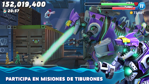 Captura de pantalla de Hungry Shark World