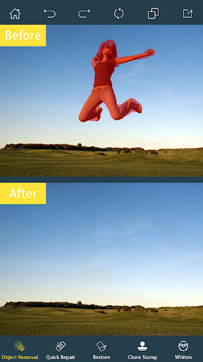 Captura de pantalla de Photo Retouch-Borrar Objetos